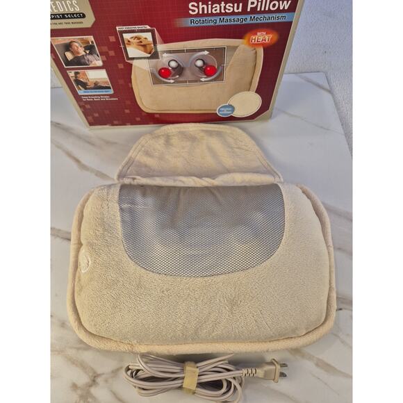 Homedics Shiatsu Rotating Massager Pillow Model SP-10H Heated - Picture 7 of 12